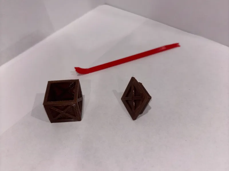 Miniature model crate (20mmx20mmx20mm)