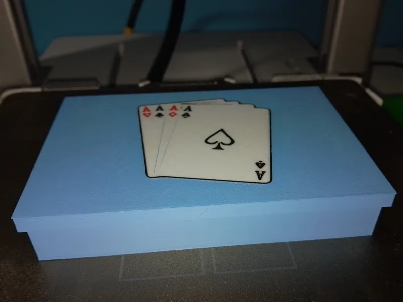 Scatola per carte da poker/burraco
