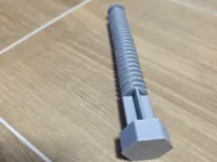 0.16mm layer, 2 walls, 10% infill, supports (auto)