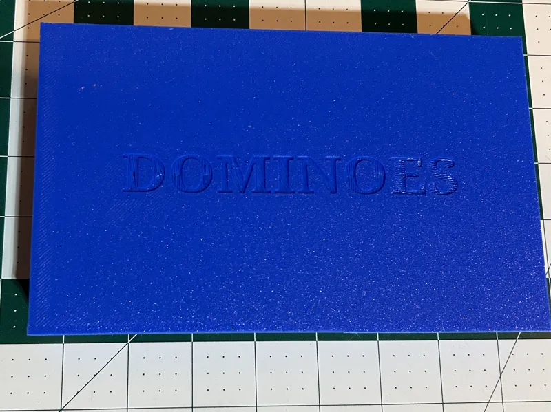 Dominoes Box for 28 Piece Set