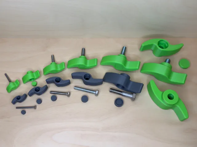 Flügelschraube Sechskant M3 M4 M5 M6 M8 M10 M12