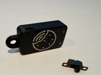 Seeed Xiao ESP32-C5 LED Batteriegehäuse mit Schalter