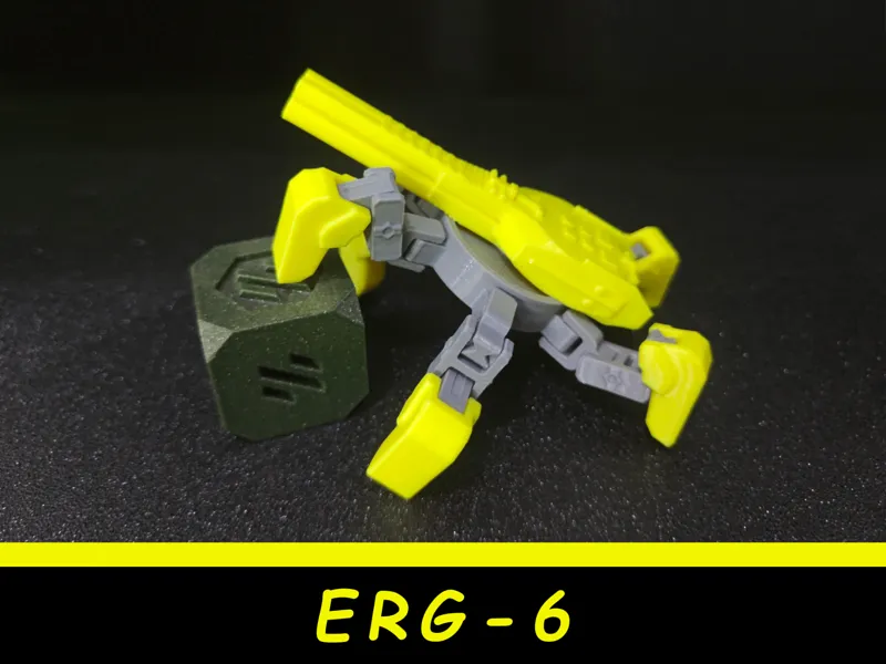 磁轨炮六足守卫型（ERG-6 "钢铁磁卫"）