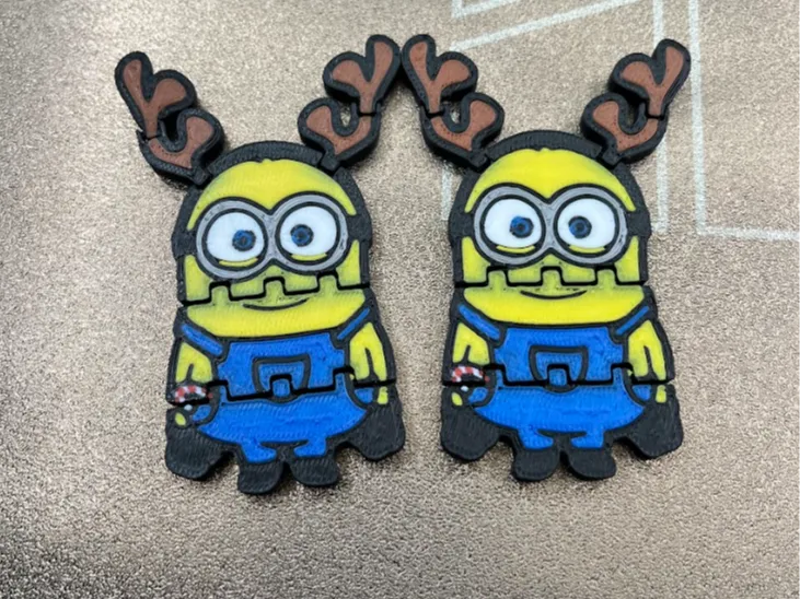 Christmas minion flexi