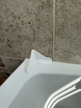 Letrero o emblema decorativo: Tub Corner Water Guard — vista de referencia 5