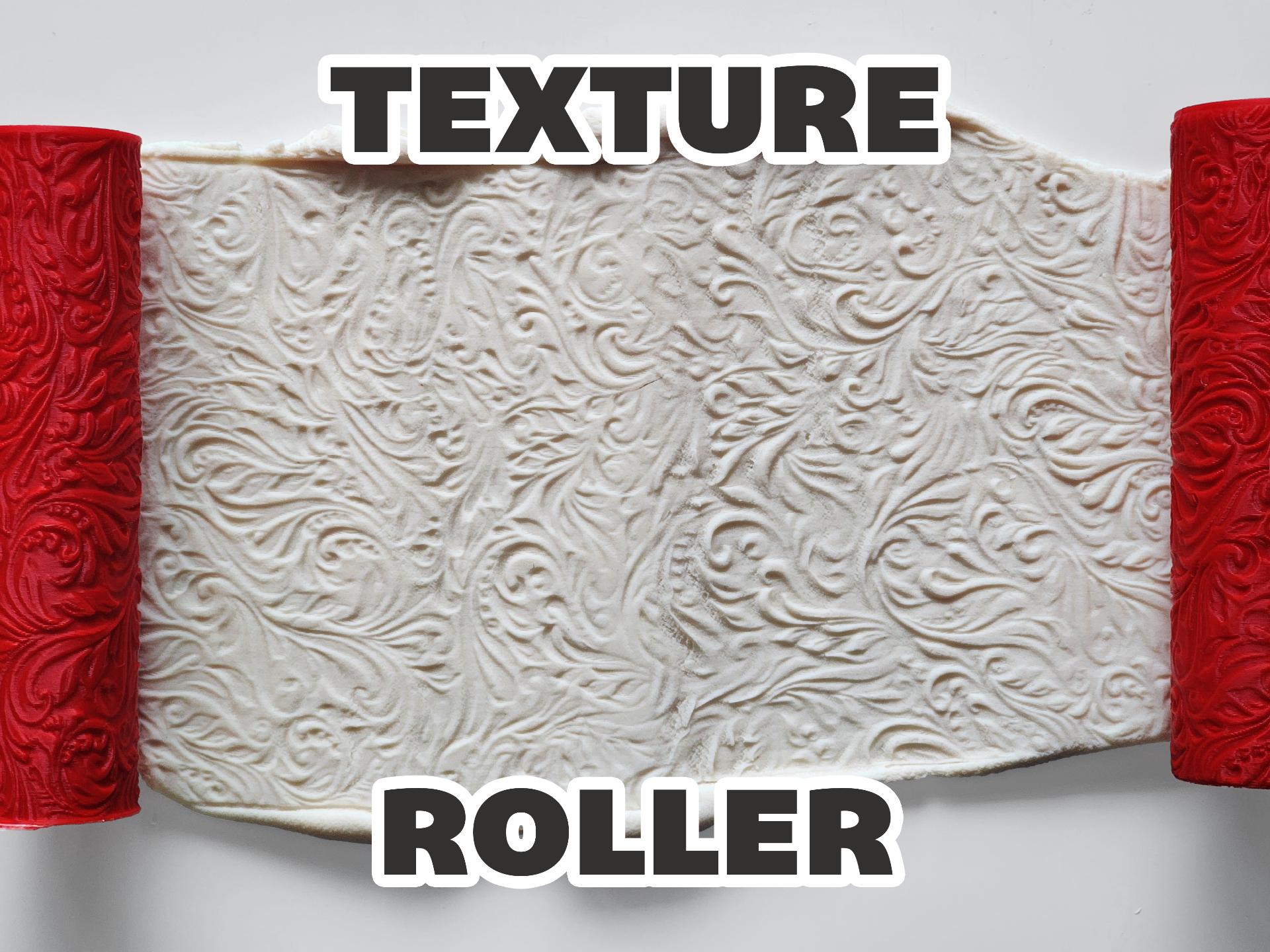 Texture Roller V237 | Baroque floral
