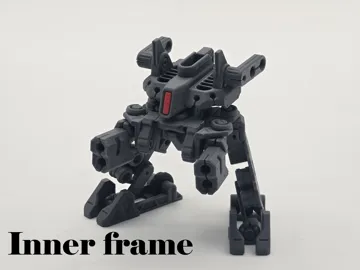 Soporte: [PJT: Homing Instinct] Snap-Fit Action Mech #3 — vista de referencia 3