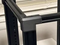 Caches d'angle pour profilés aluminium 2020/2040 — photo 2