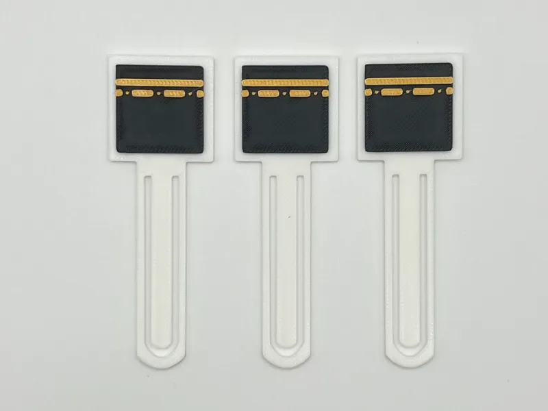 Kaaba bookmark (clip-on)