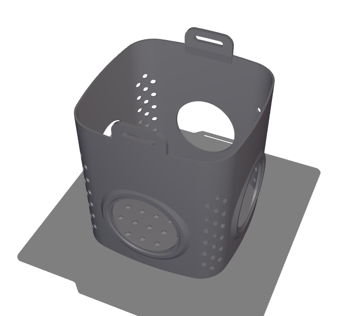Miniatura 1 do modelo 3D 捕鱼陷阱-鱼笼