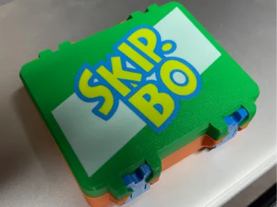 Skip Bo Card Box - SnapLock for A1