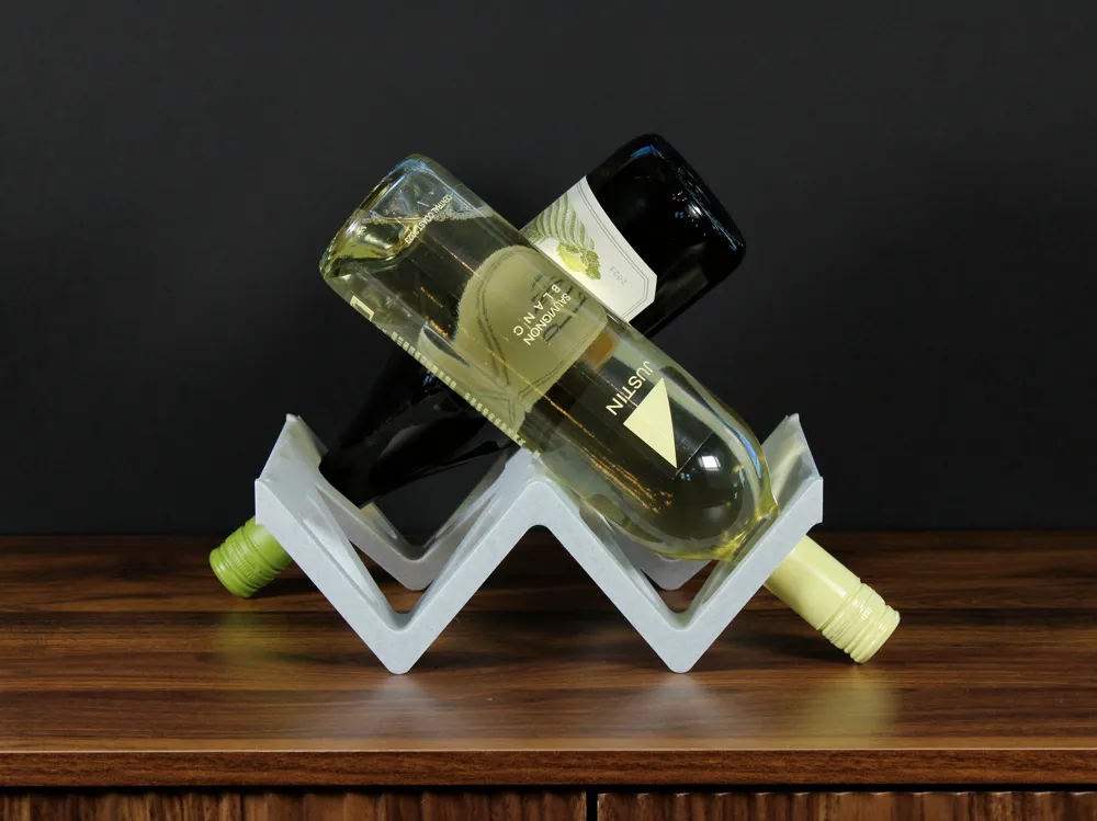 Modular Wine Rack by Modern Ridge MakerWorld: Download Free 3D Models