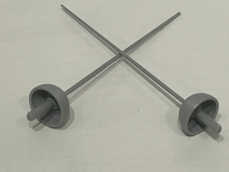 dummy 13 epee sword weapon