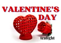 Bougie chauffe-plat Saint-Valentin — photo 2