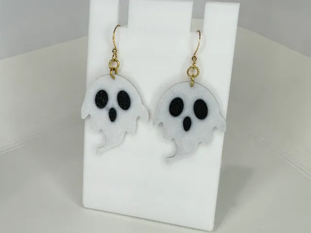 Ghost Earrings/Keychain