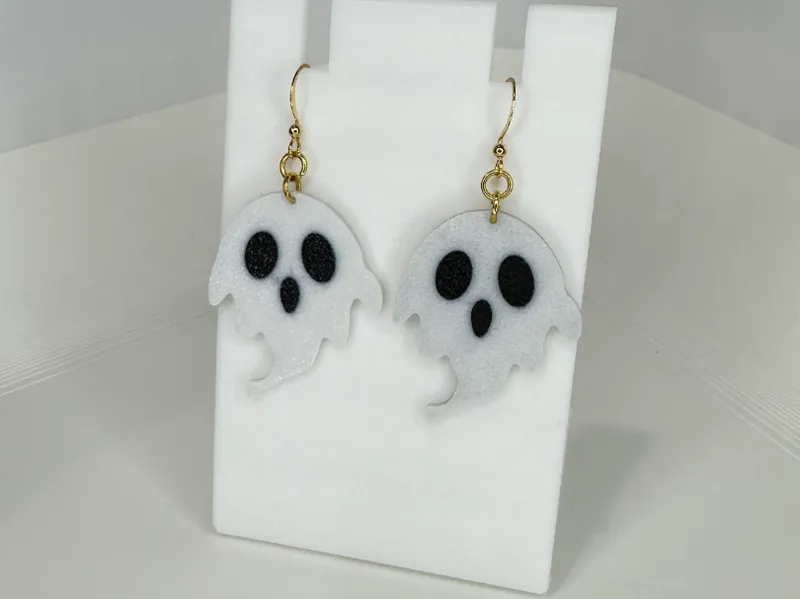 Ghost Earrings/Keychain
