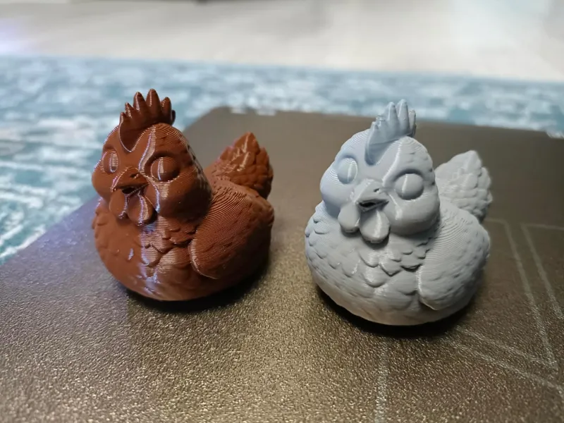 Cute Chicken Figurine | Easy 3D Print
