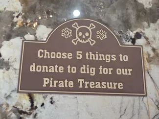 Elf on the shelf Pirate game
