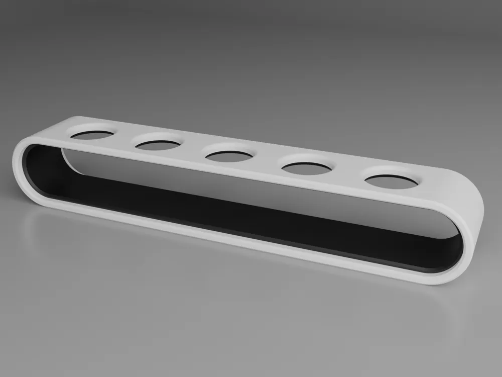 Toothbrush Holder 5 Sizes (No AMS) - Free 3D Print Model - MakerWorld