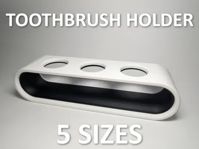 Toothbrush Holder 5 Sizes (No AMS)