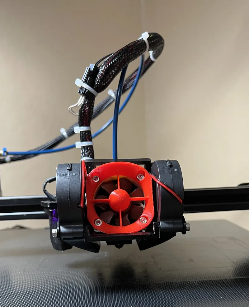 BLTouch Wing with Integrated Cable Tower