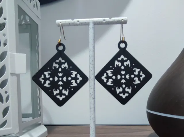 Aretes Tesoros de Samarcanda