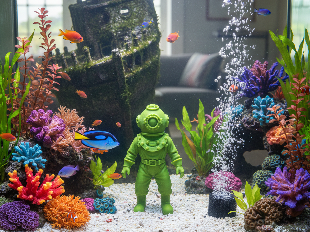 Miniatura 2 do modelo 3D Deepsea Diver