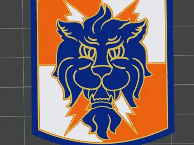 35th Sig Non Airborne Insignia