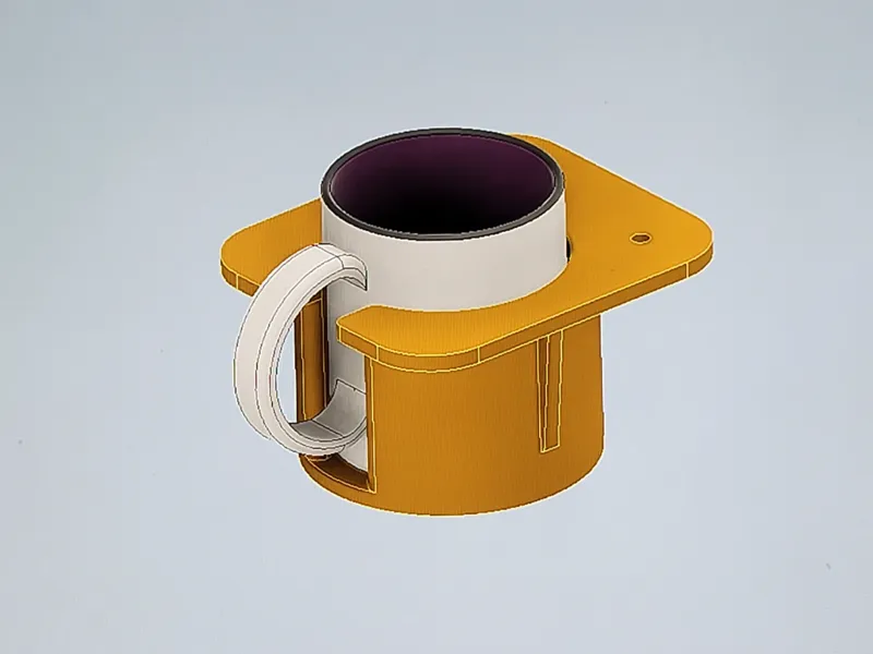 Fixed Desk Mug holder
