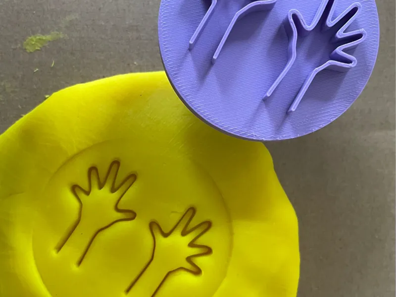 Clay Stamp Body parts Part 1