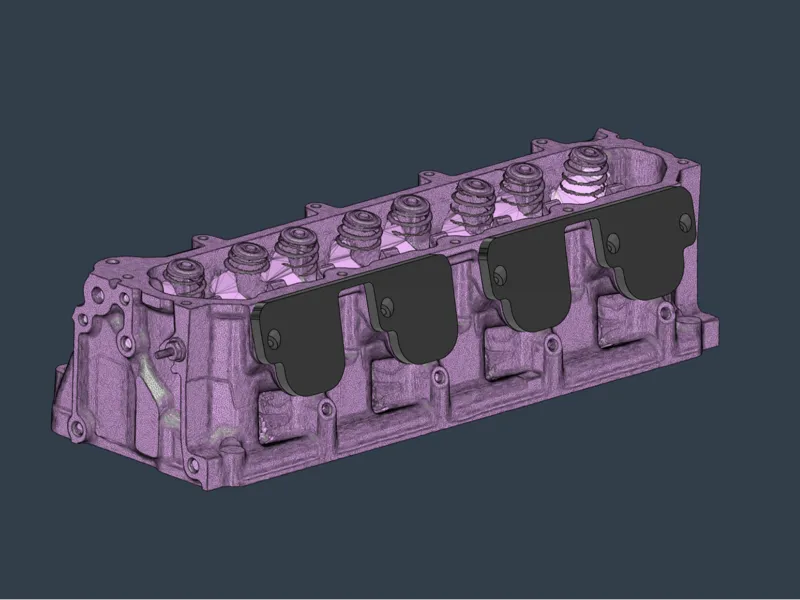 GM Gen V LT Head Intake Port Covers