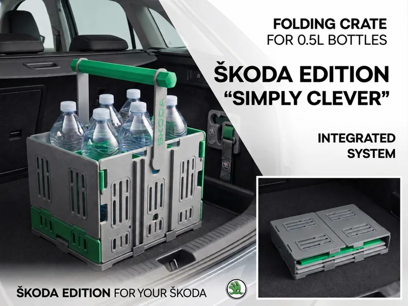 Foldable and Modular 0.5L Bottle Crate