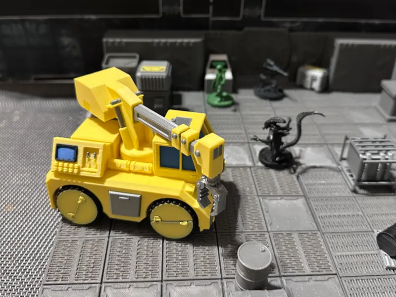 Crane model for use in game Aliens: Another day