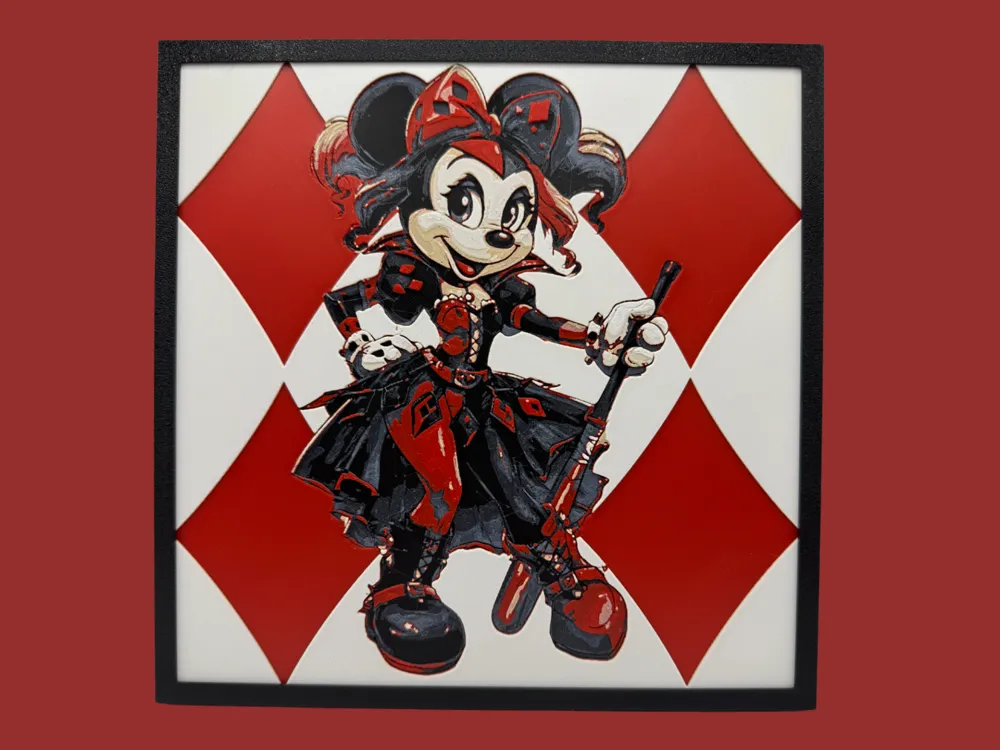 Minnie Mouse - Harley Quinn