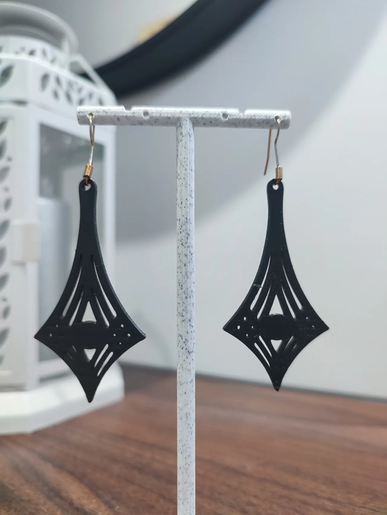 Aretes Amuleto de Nefertiti view 3