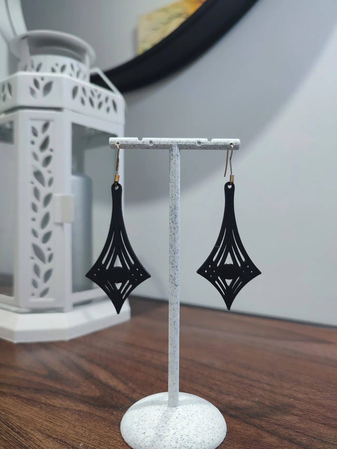 Aretes Amuleto de Nefertiti view 2