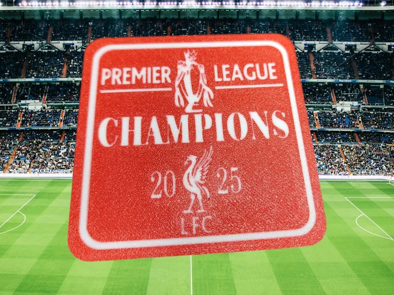Liverpool Premier League Coaster 2025