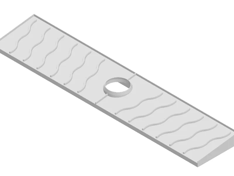 Faucet/Sink splash guard