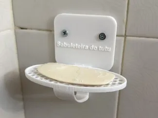 Saboneteira perfurada