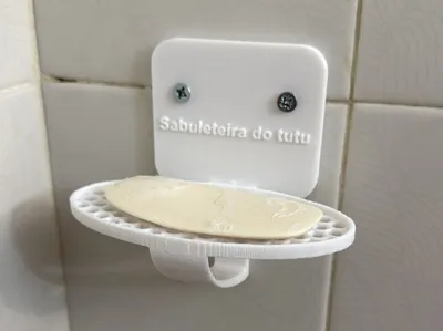 Perforated soap dish