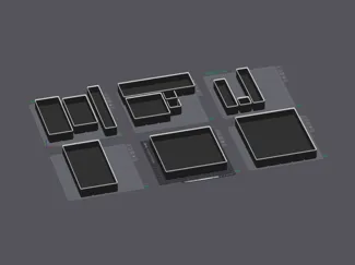 Gridfinity Bins (12 Sizes)