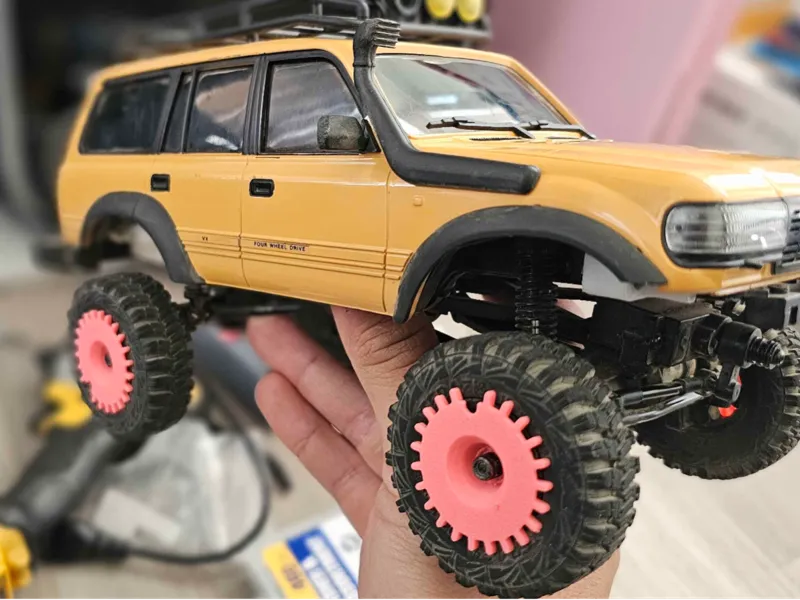 1/18 scale FMS LC80 TurboFan Wheel Cover
