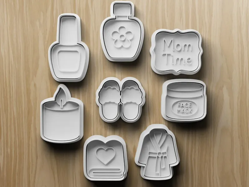 Mothers Day Cookie Cutter - Mom Time Cookie Cutter