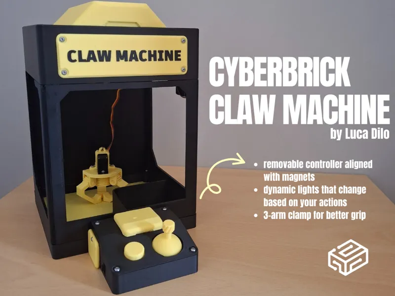 Cyberbrick Claw Machine