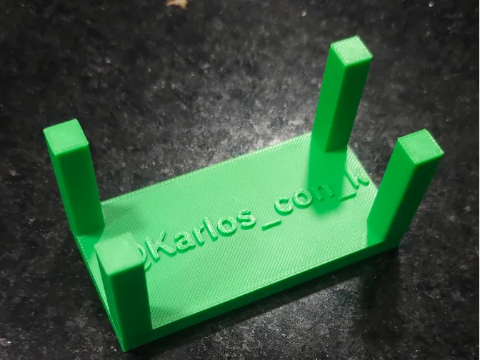 a table but flipped