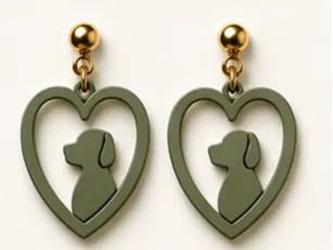 earrings dog