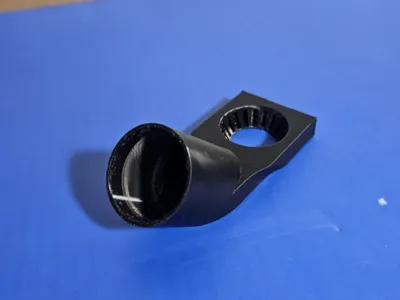 Vacuum cleaner dust collector adapter