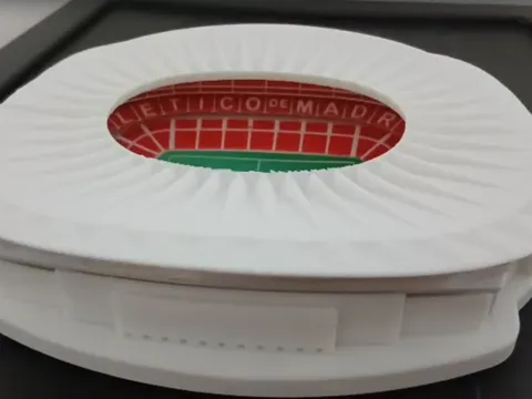 Modelo para impresión 3D: ESTADIO METROPOLITANO - ATLÉTICO DE MADRID — referencia de MakerWorld