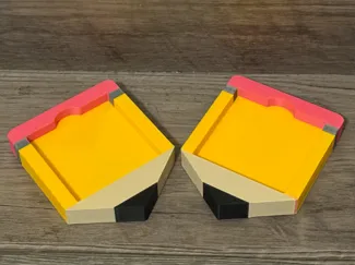 Sticky Notepad Holder Pencil