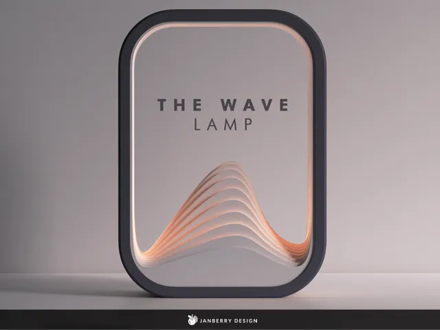 Design Lamp - The Wave